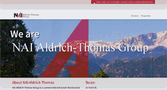 Desktop Screenshot of aldrich-thomas.com